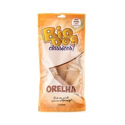 Petisco Orelha De Boi Desidratada Biodog Para Cachorros - 1 Unidade