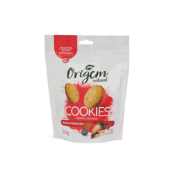 Petisco Origem Natural Frutas Vermelhas 250G Para Cachorros