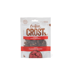 Petisco Origem Natural Crost Filezinho Bovino Para Gatos - 20G