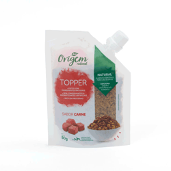 Petisco Origem Natural Topper Carne Desidratada 80G