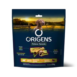 Petisco Origens Bites Bochecha Bovina Para Cães - 250G