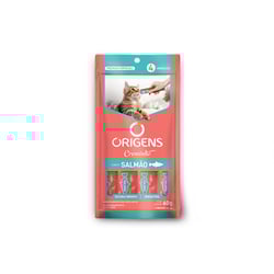 Petisco Origens Creminho De Salmão Para Gatos - 60G