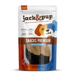Petisco Para Cães Jack&Pup Casco Bovino Recheado Sabor Carne - 2 Unidades