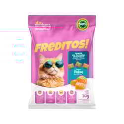 Petisco Sabor Peixe Freditos Para Gatos