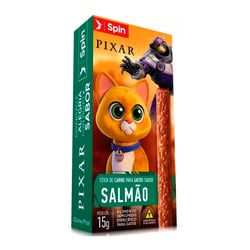 Petisco Salmão Lightyear Spin Pet Para Gatos - 15G