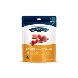 Petisco Selections For Pets Bacon Com Queijo Para Cães Adultos - 1 Unidade - 60 Gramas