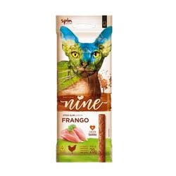 Petisco Spin Pet Nine Cat Frango Para Gatos - 1 Unidade