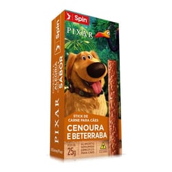 Petisco Up Spin Pet Cenoura/Beterraba Para Cães - 25G