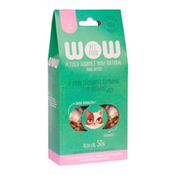Petisco Wow Gourmet Lombinho E Orégano Para Gatos - 50G