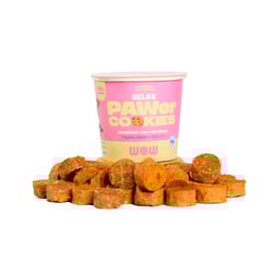 Petisco Wow Pawer Cookies Para Cães Sabor Fígado, Aveia E Cenoura - 35G