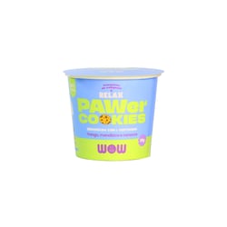 Petisco Wow Pawer Cookies Para Cães Sabor Frango, Mandioca E Cenoura 35G - 1 Unidade