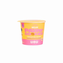 Petisco Wow Pawer Cookies Para Cães Sabor Lombinho, Mandioca E Abóbora - 35G