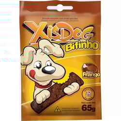 Petisco Xisdog Bifinho De Frango Para Cães - 65G