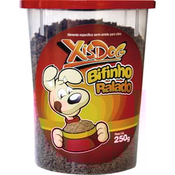 Petisco Xisdog Bifinho Ralado Para Cães Adultos E Filhotes Sabor Carne - 250G