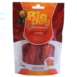 Petiscos Biodog Steak Para Cães - 100G