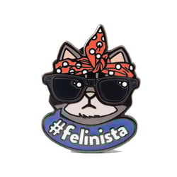 Pin Decorativo Cansei De Ser Gato Felinista