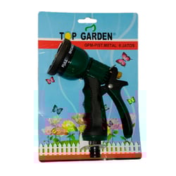 Pistola De Metal 6 Jatos Top Garden - 1 Unidade