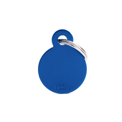 Placa De Identificação Alumínio Azul Myfamily P - 1 Unidade