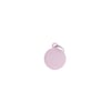 Placa De Identificação Círculo Alumínio Rosa Myfamily G - 1 Unidade