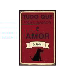Placa Decorativa Cia Laser Para Ambientes