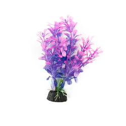 Planta Decorativa Para Aquário Soma Economy Roxa 10Cm - 1 Unidade