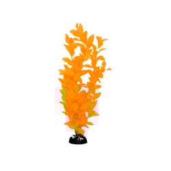 Planta Decorativa Soma Economy 40Cm Laranja Para Aquários - 40 Centímetros