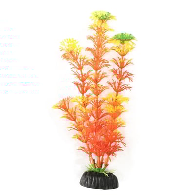 Planta Decorativa Soma Laranja Para Ambientes Pet - 1 Unidade