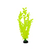 Planta Plástica Soma Economy Amarela 30Cm Para Aquários - 30 Centímetros