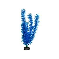 Planta Plástica Soma Economy Azul 30Cm - Modelo 872 Para Aquários - 30 Centímetros