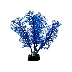Planta Plastica Soma Economy Azul Modelo 872 - 10 Centímetros
