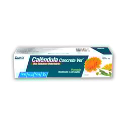 Pomada Cicatrizante E Antisséptica Calêndula Concreta Vet - 50G