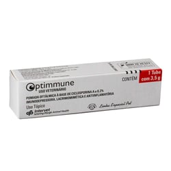 Pomada Oftálmica Optimmune Msd 3,5G - 1 Unidade