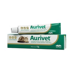 Pomada Otológica Aurivet Vetnil 13G - 1 Bisnaga