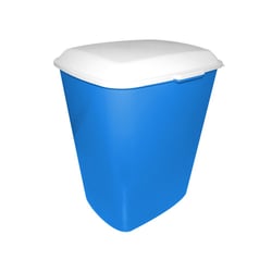 Porta Ração Furacão Pet 20Kg Azul Para Cães E Gatos - 1 Unidade