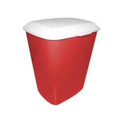 Porta Ração Furacão Pet 20Kg Vermelho Para Cães E Gatos - 1 Unidade