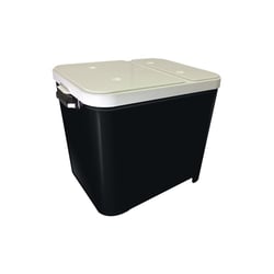 Porta Ração Furacão Pet Para Cães Preto 15Kg - 1 Unidade