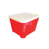 Porta Ração Furacão Pet Para Cães Vermelho 15Kg - 1 Unidade