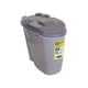 Porta Ração Plast Pet Home Dispenser Cinza - 1 Unidade - 25 Litros - 25 Litros