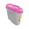 Porta Ração Plast Pet Home Dispenser Rosa - Cachorros - 1,5 Mililitros