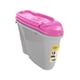 Porta Ração Plast Pet Home Dispenser Rosa - Cachorros - 1,5 Mililitros - 1,5 Mililitros