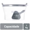 Porta Ração Spike Ardósia Para Cães E Gatos - 1Kg