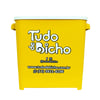 Porta Ração Tudo De Bicho Amarelo 6Kg - 1 Unidade