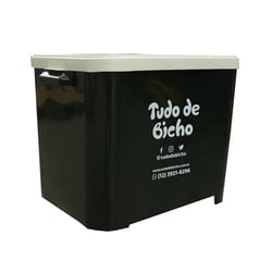 Porta Ração Tudo De Bicho Preto 15Kg