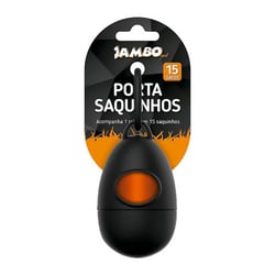 Porta Saquinhos Freind Jambo Preto - 1 Rolo