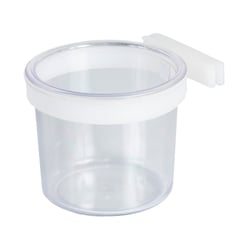 Porta Vitamina Jel Plast Pet Piu Cristal Presilha Fechada - Tamanho G
