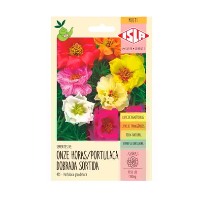 Portulaca Dobrada Sortida Isla - 1 Unidade