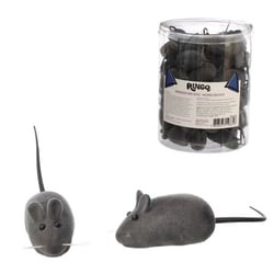Pote Brinquedo Para Gatos Ratinho Com Apito 50 Unids