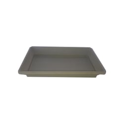 Prato Para Jardineira Siena Fg Import Cinza 40 Cm
