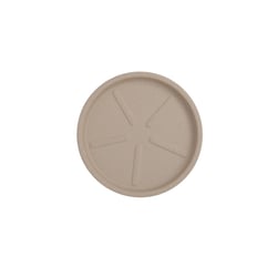Prato Para Vaso Redondo Vasart 36Cm Areia - 36 Centímetros