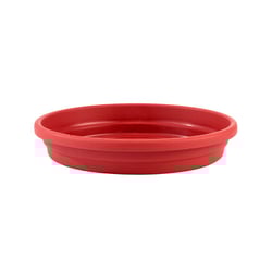 Prato Para Vasos Desli Vermelho Tamanho 20 - Casa E Jardim